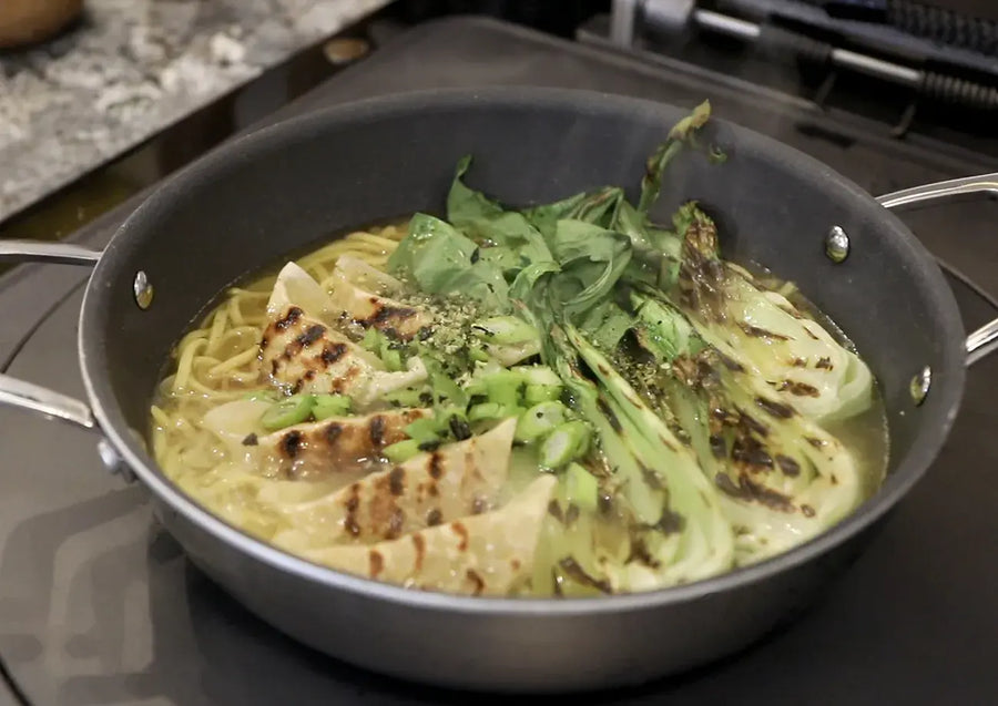 Gyoza and Noodle Broth