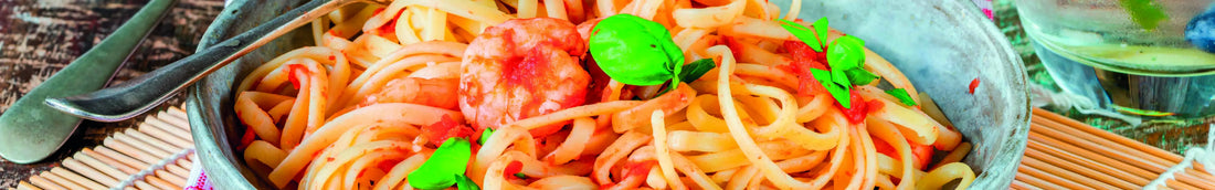 Spicy Prawn Linguine