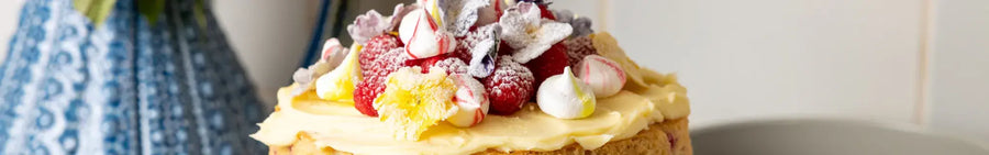 Raspberry and White Chocolate Cake