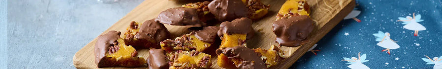 Chocolate Dipped Pecan Honeycomb