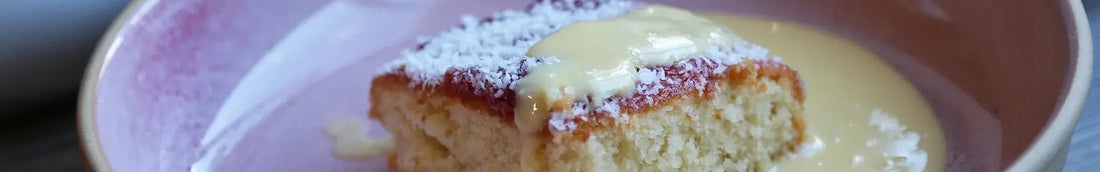 AGA Coconut Jam Sponge Pudding