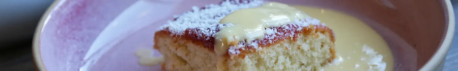 AGA Coconut Jam Sponge Pudding
