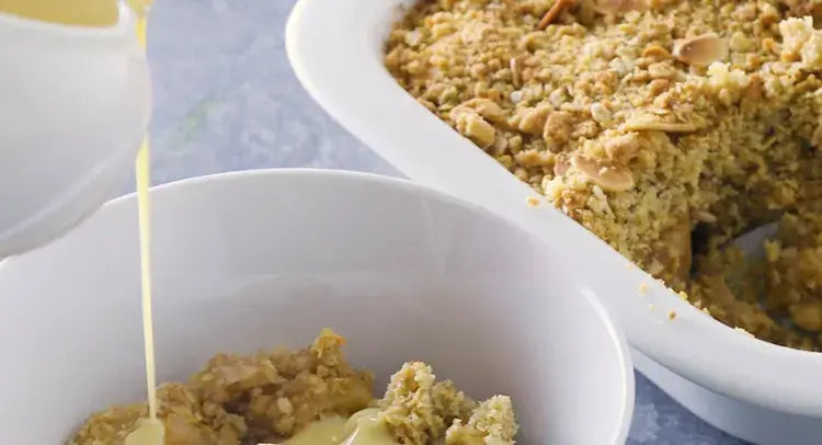 Apple, Oat & Almond Crumble Recipe