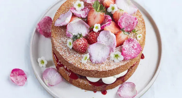 Classic Rosewater Victoria Sponge