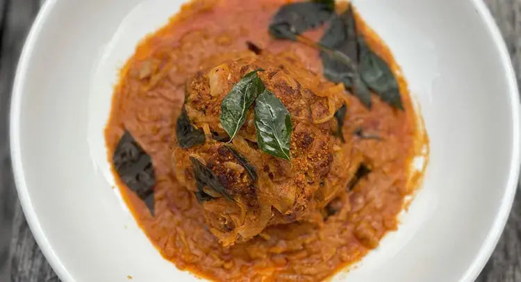 Coconut, Tomato and Tamarind Whole Roasted Cauliflower