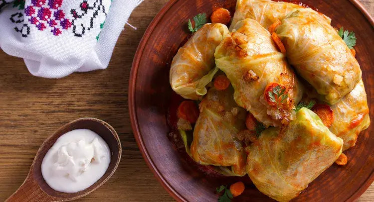 Gołąbki - Stuffed Cabbage Rolls