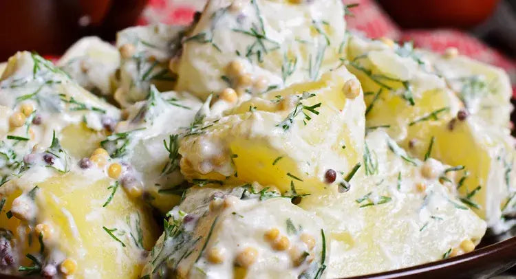Kartoffeln Mit Spargel Und KrÃ¤utercreme