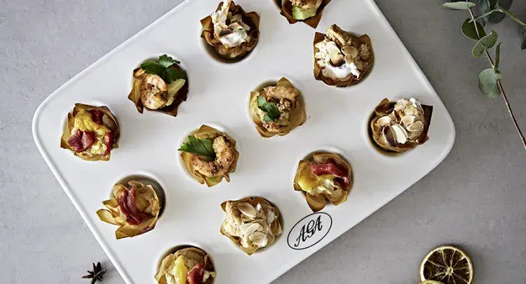 Mini Filo Tartlets