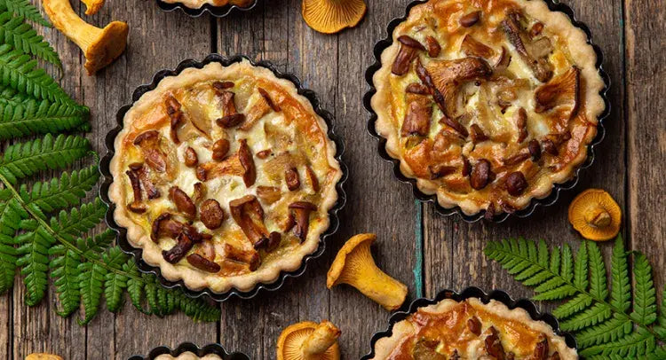 Mushroom and Caramelised Onion Tartlets
