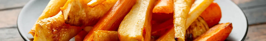 Parsnip, Sweet Potato and Squash Bake
