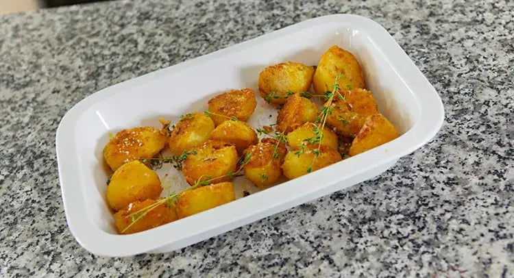 Rayburn Roasted Goose Fat Potatoes