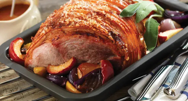Roast Pork with Apple Sauce