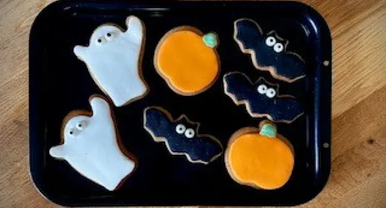 Spooky Ginger Biscuits