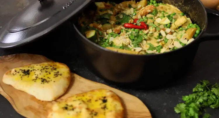Vegetable and Almond Korma