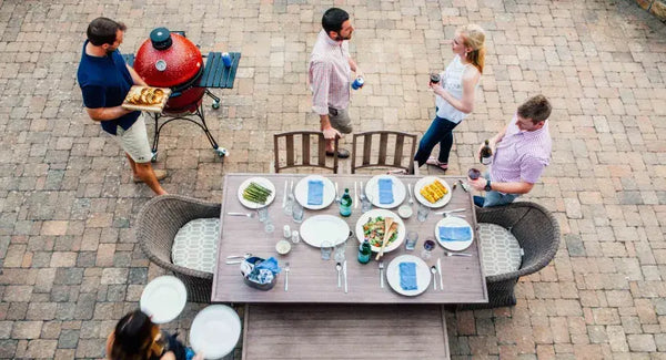 BBQ using the Kamado Joe Classic Joe II Grill