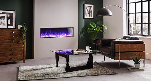 Rayburn Stratus Extra Slim Electric Fire with Suite